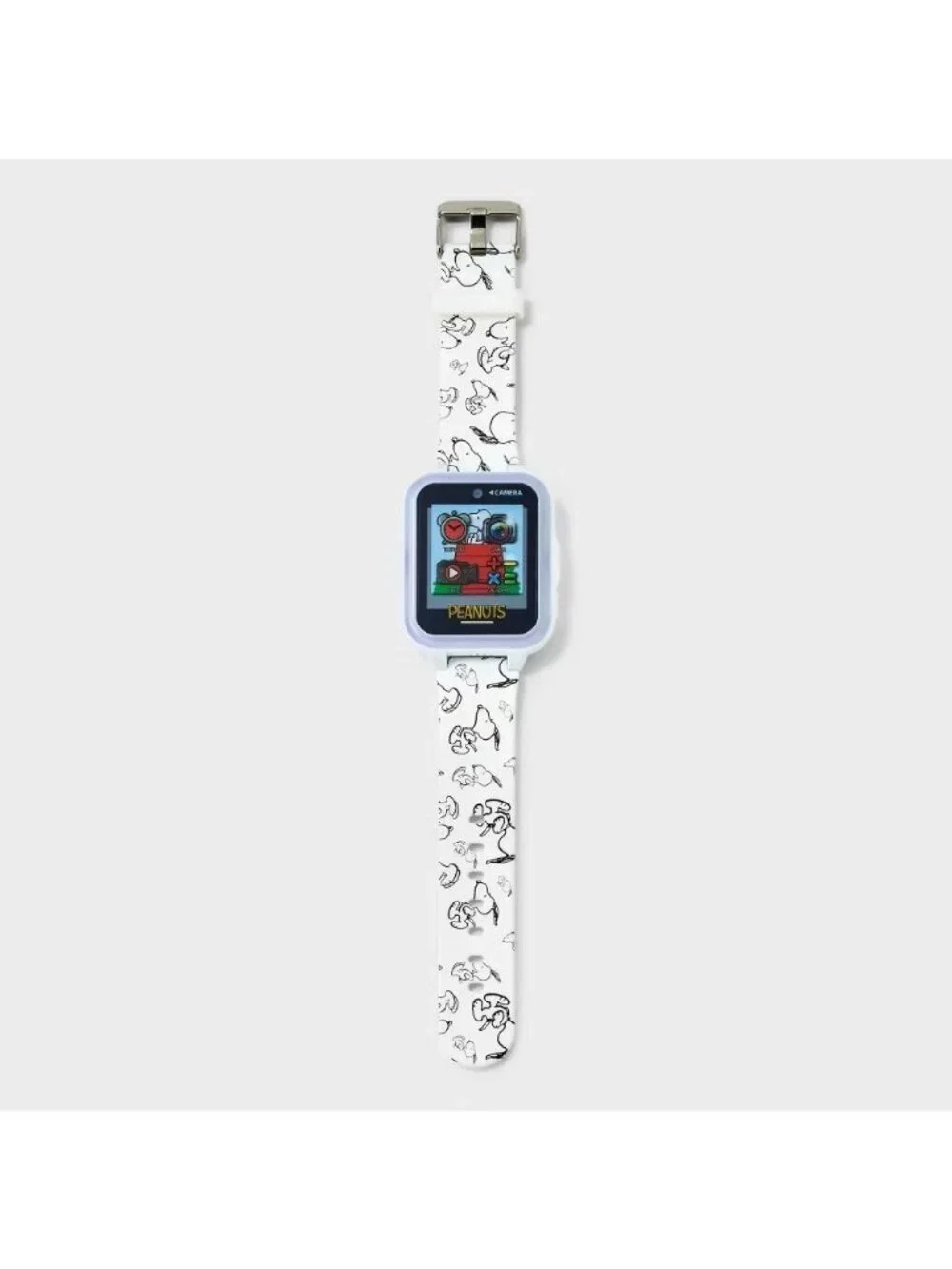 Peanuts Touchscreen Kids' Smart Watch w/ Silicone Strap Multifunction & 6 Games